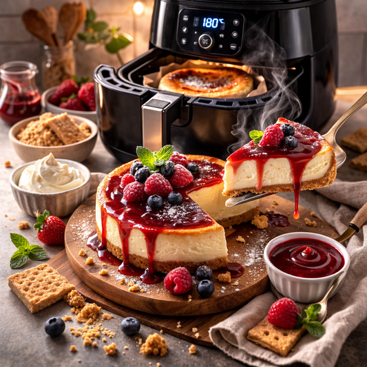 Mini Postres Express: en Air Fryer y Microondas